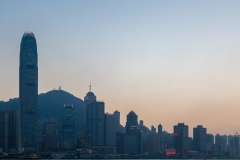 Dusk over Central