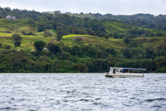 Travelling on Lake Arenal