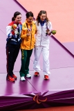 Womens Long Jump F42/44 ceremony