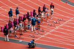 Womens 100m T37 heats