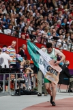 Jason Smyth celebrates