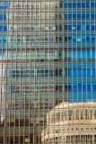 Heron Quays reflections