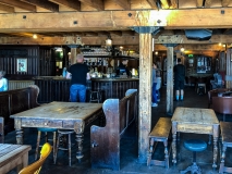 Interior of the Captain Kidd pub, Wapping