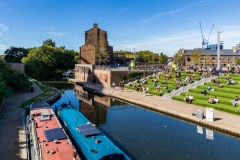 Regents Canal at Kings Cross Central