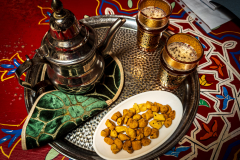Traditional Moroccan welcome
