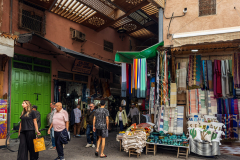 Inside the souks of Marrakech