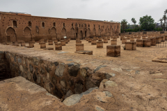 Remains of the 11th and 12th century fortress beside Koutoubia Mosque.