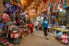 Inside the souks of Marrakech