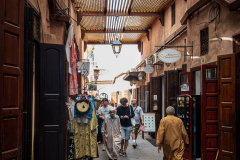 Inside the souks of Marrakech