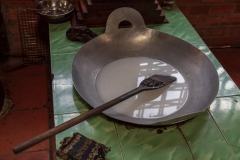 Making coconut sweets