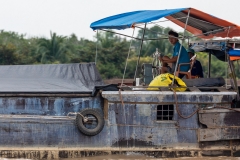 Mekong boatperson
