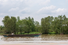 Mekong boatperson