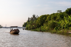 Early morning on the Mekong River