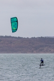 Para-waterskier on the Solent