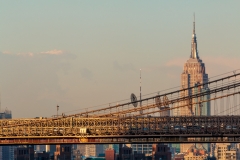 Brooklyn Bridge and Empire State