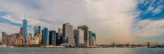 Lower Manhattan and the Brooklyn Bridge