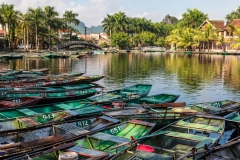 Sampans, Tam Coc