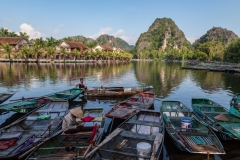 Sampans, Tam Coc