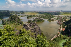 Ninh Binh from Hang Mua viewpoint