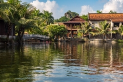 Exploring the rivers of Tam Coc, Ninh Binh Province