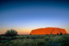 Sunset, Uluru (Ayers Rock), Uluru-Kata Tjuta National Park