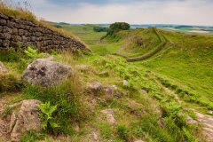 Hadrians Wall near Housesteads