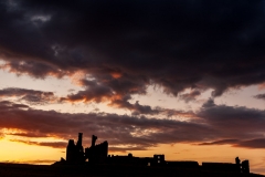 Sunset, Dunstanburgh Castle