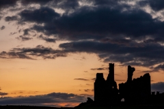 Sunset, Dunstanburgh Castle