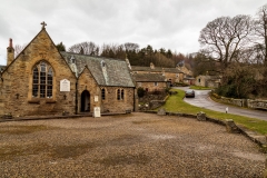 Church and cottages, Blanchland