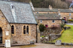 Church and cottages, Blanchland
