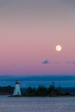 Moonrise, Baddeck Harbour