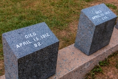 Titanic gravestones