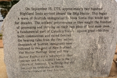 Settlers memorial, Pictou