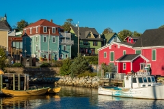 Lunenburg harbour buildings