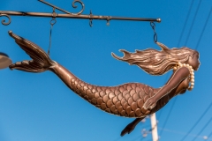 Mermaid sign, Mahone Bay