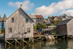 Lunenburg harbour buildings