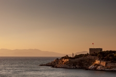 Evening over Pigeon Island