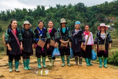 Hmong villagers, Muong Hoa Valley