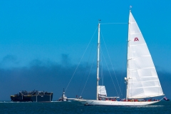 Yacht on San Francisco Bay