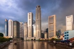 Storm over Singapore