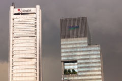 Storm over Singapore