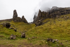 The Storr rock formations