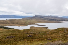 Raasay Island from the Old Man of Storr