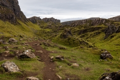 Quiraing below Fir Breugach