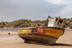 Stranded boat