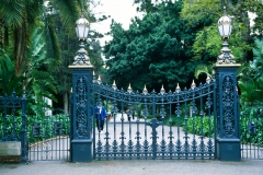 Botanic Gardens gates