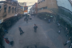 Rundle Street Mall reflected
