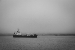 Ship in the fog