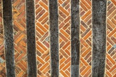 Tudoe House wall