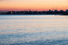 Southampton Eastern Docks at dusk